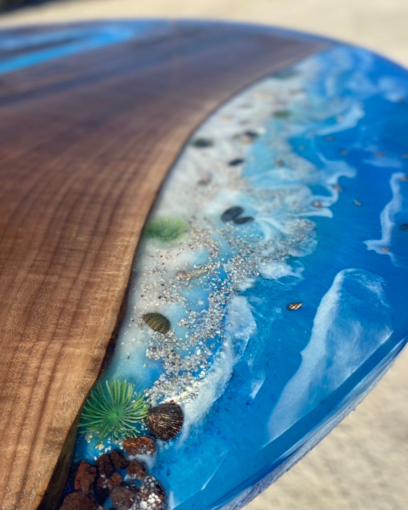 EPOXY OCEAN TABLE