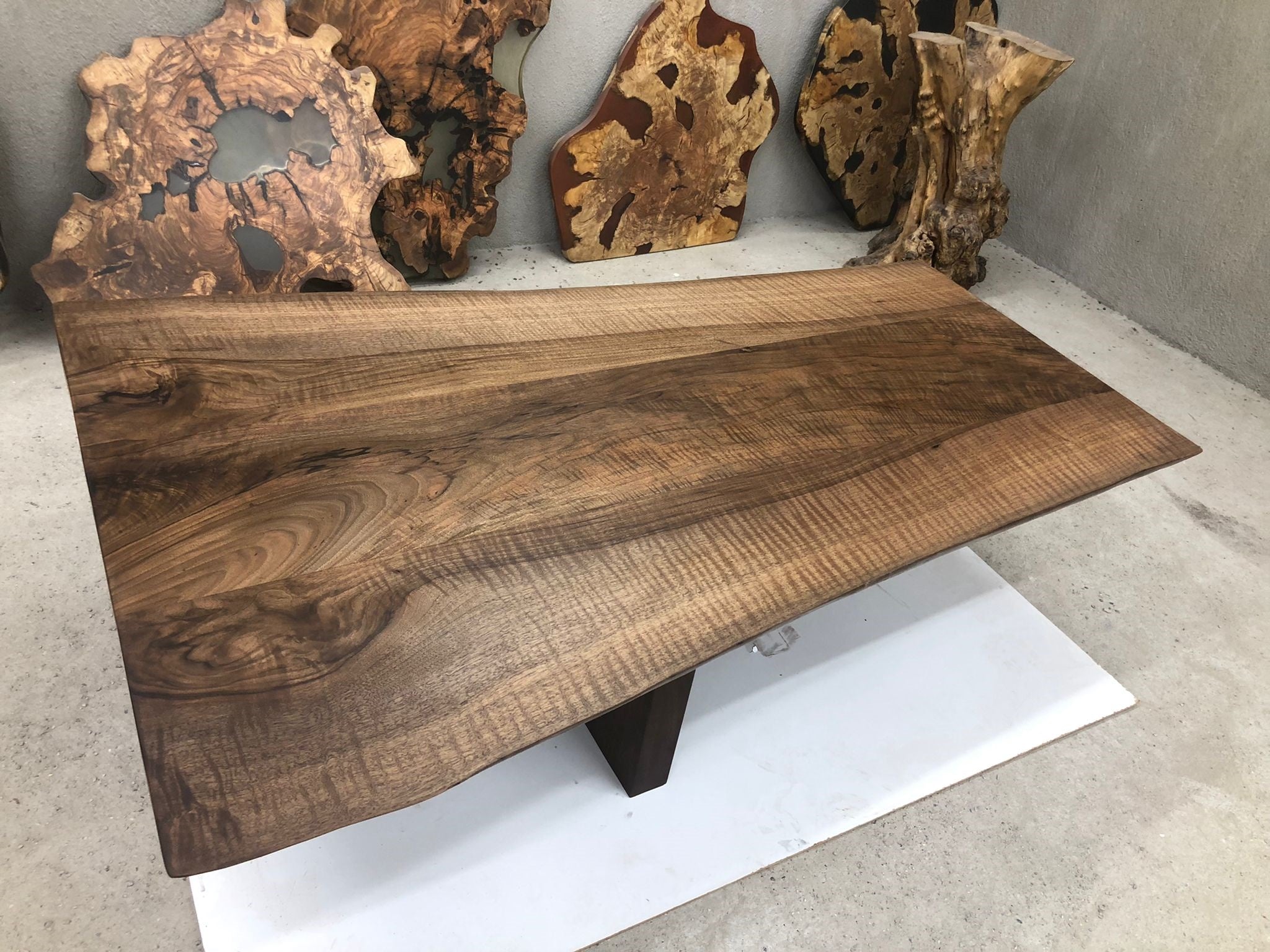 WALNUT WOOD LOW TABLE Kyoto