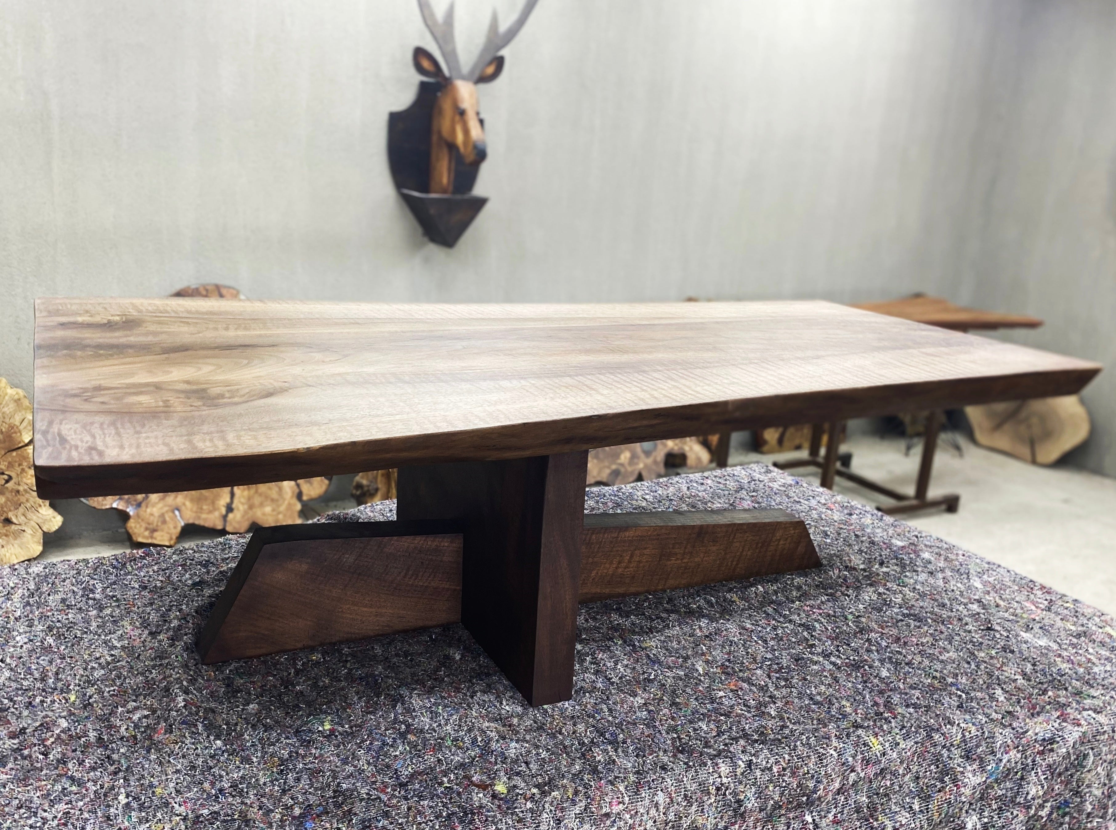 WALNUT WOOD LOW TABLE Kyoto