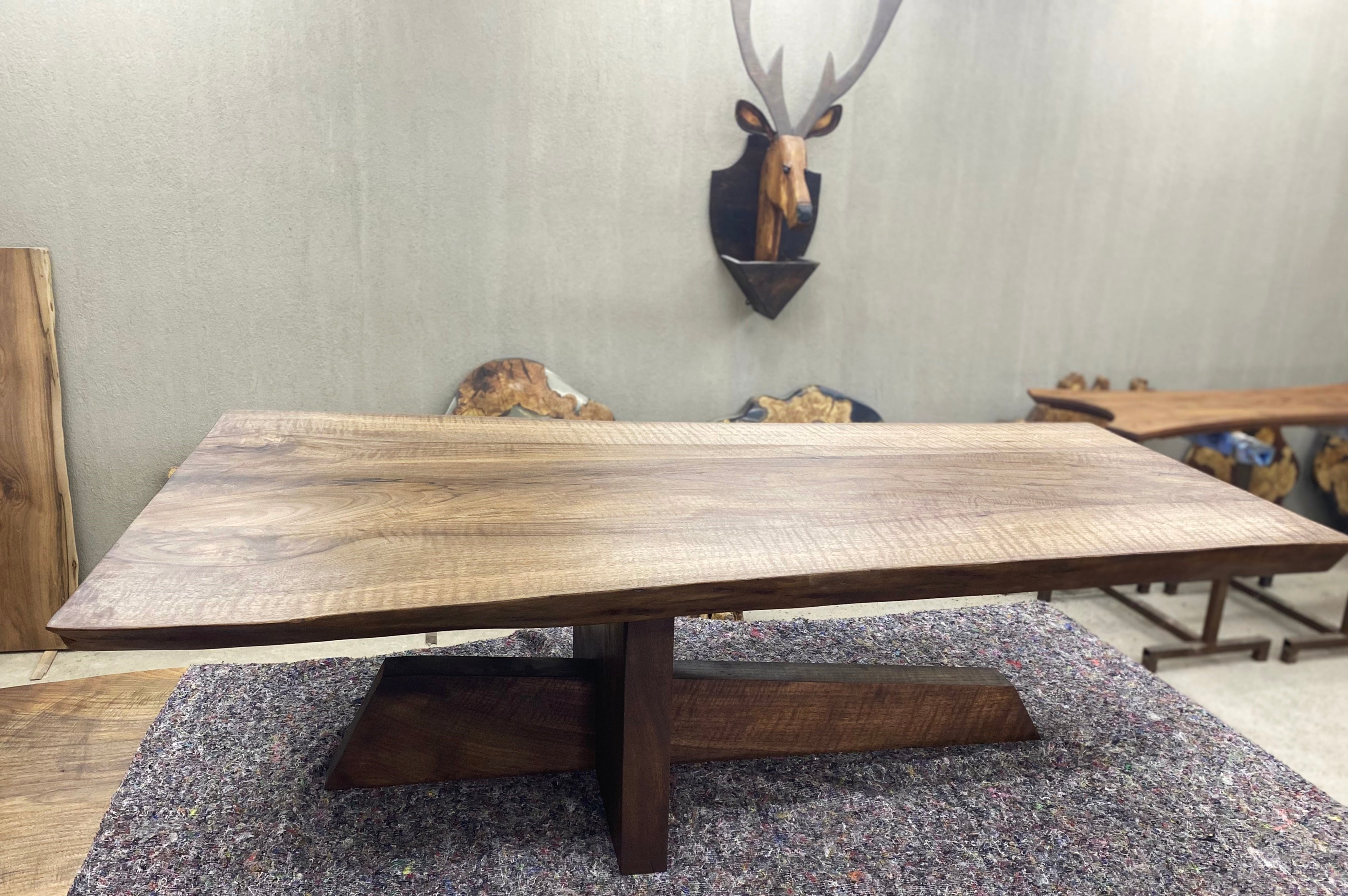 WALNUT WOOD LOW TABLE Kyoto