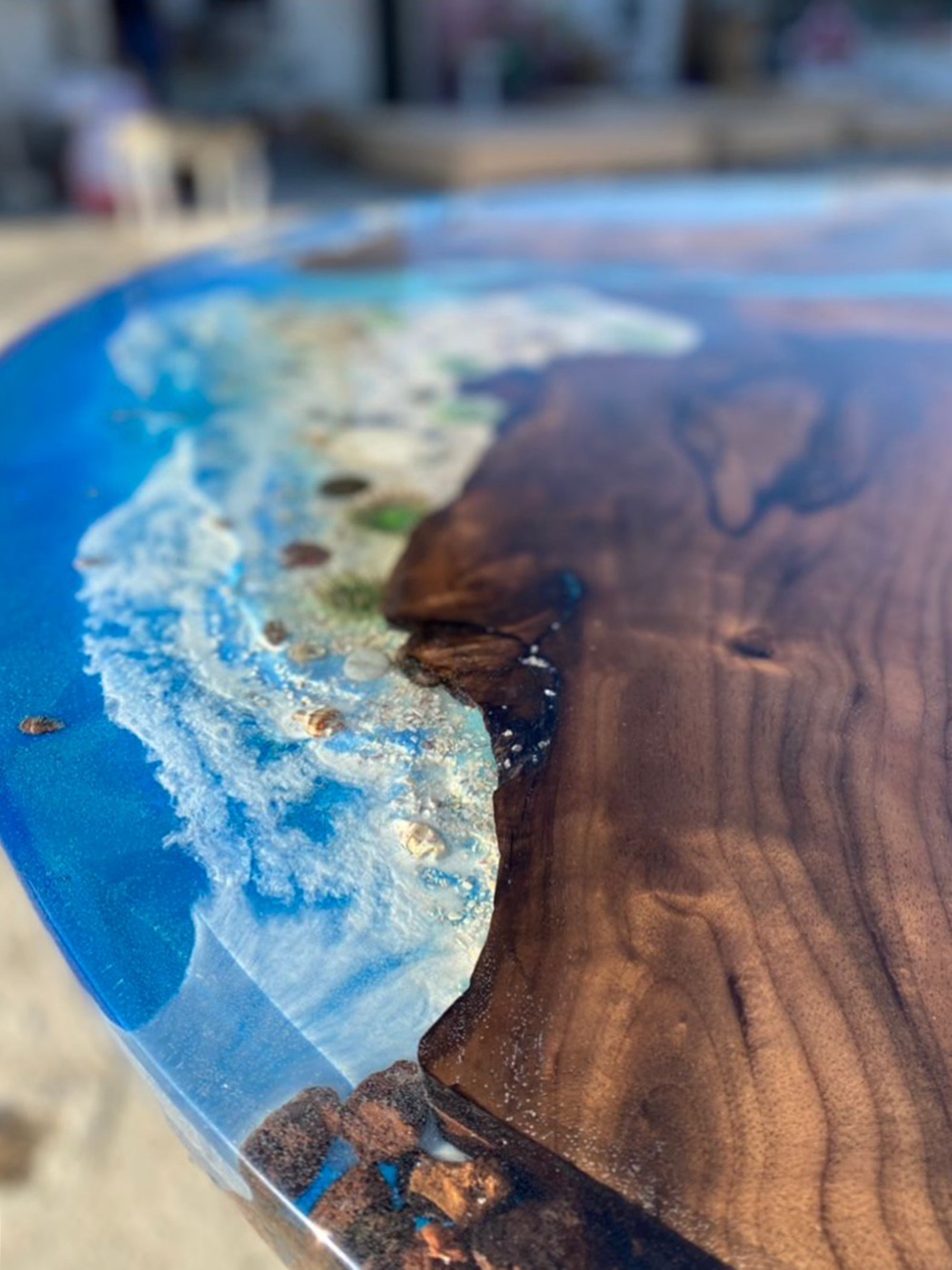 EPOXY OCEAN TABLE