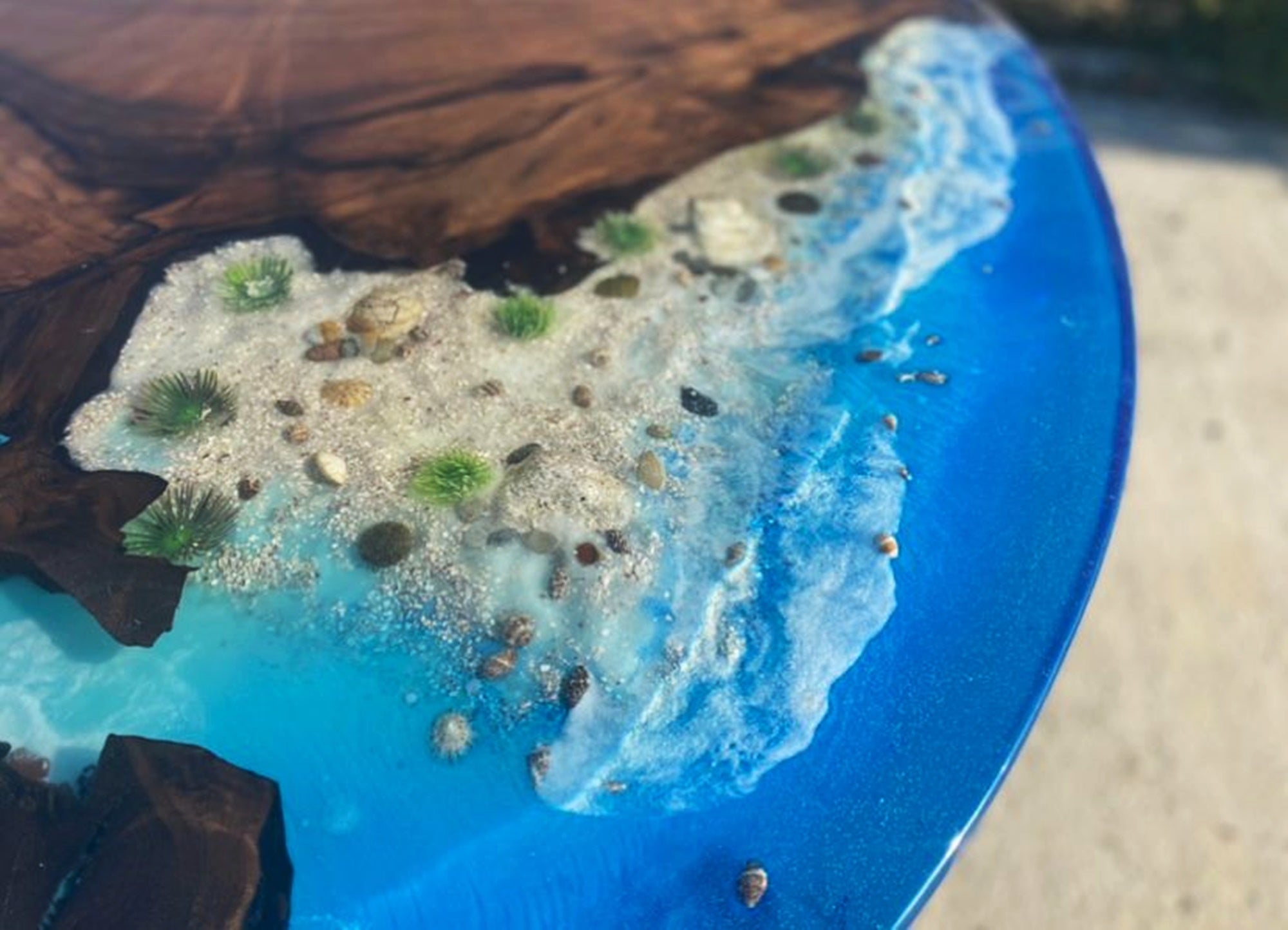 EPOXY OCEAN TABLE