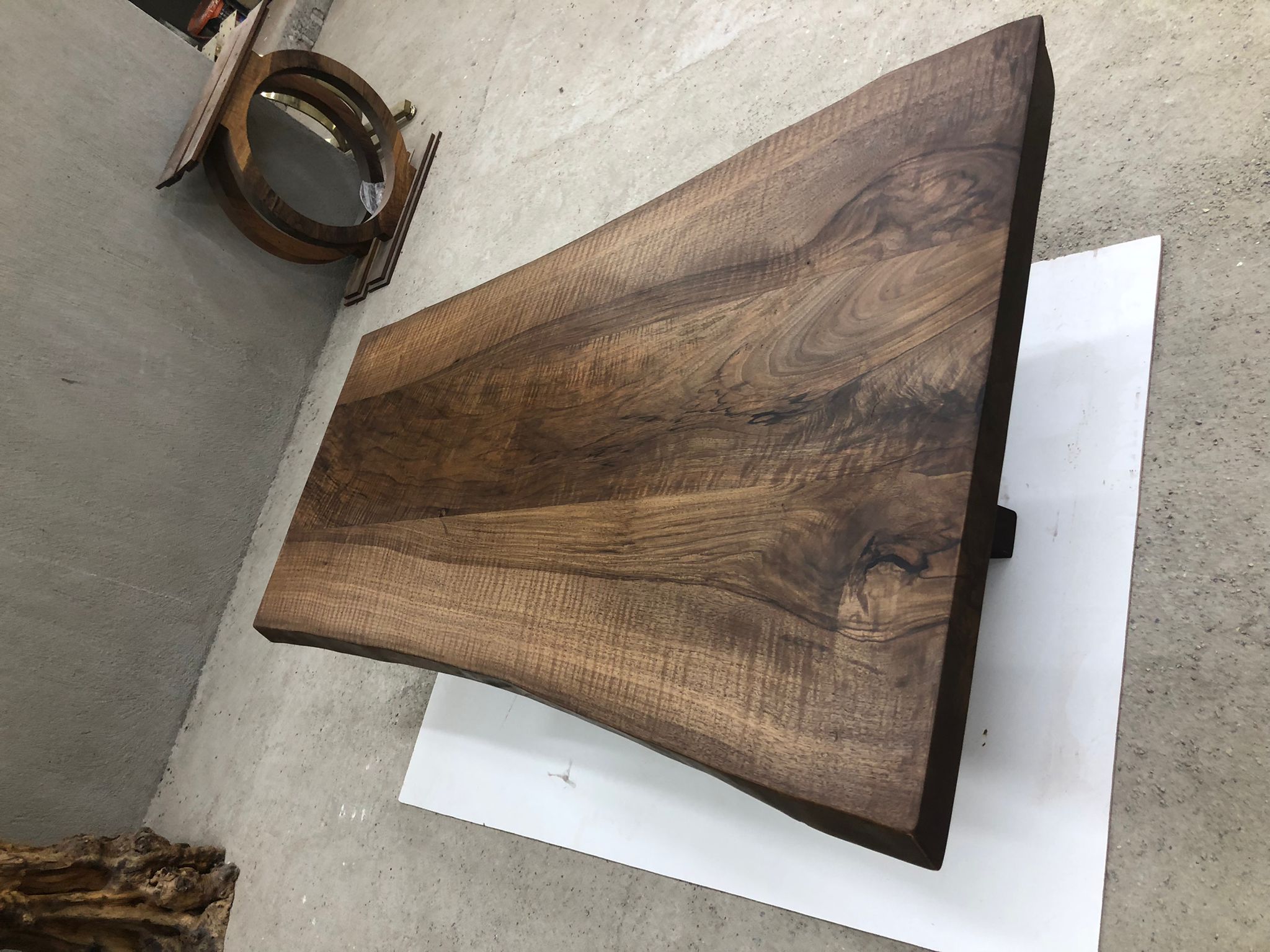 WALNUT WOOD LOW TABLE Kyoto