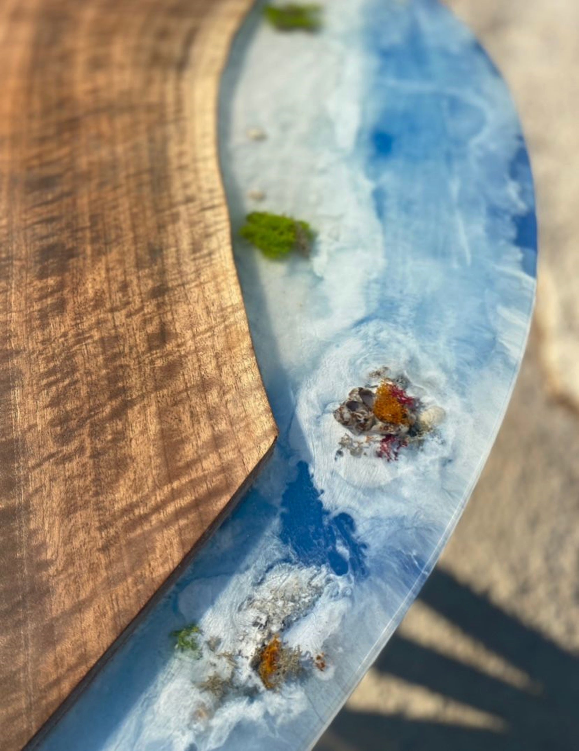 EPOXY OCEAN TABLE