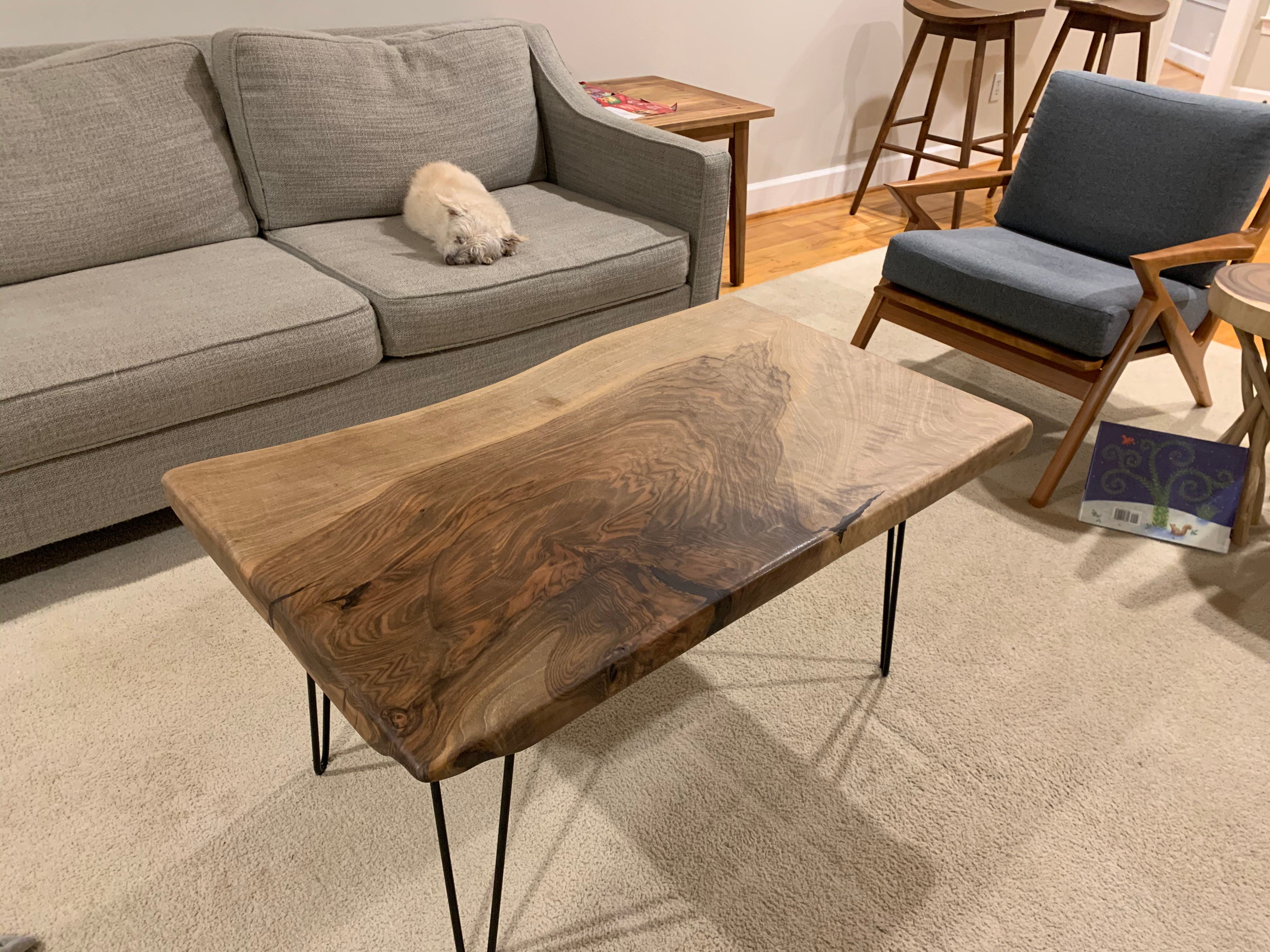 LIVE EDGE COFFEE TABLE Vega