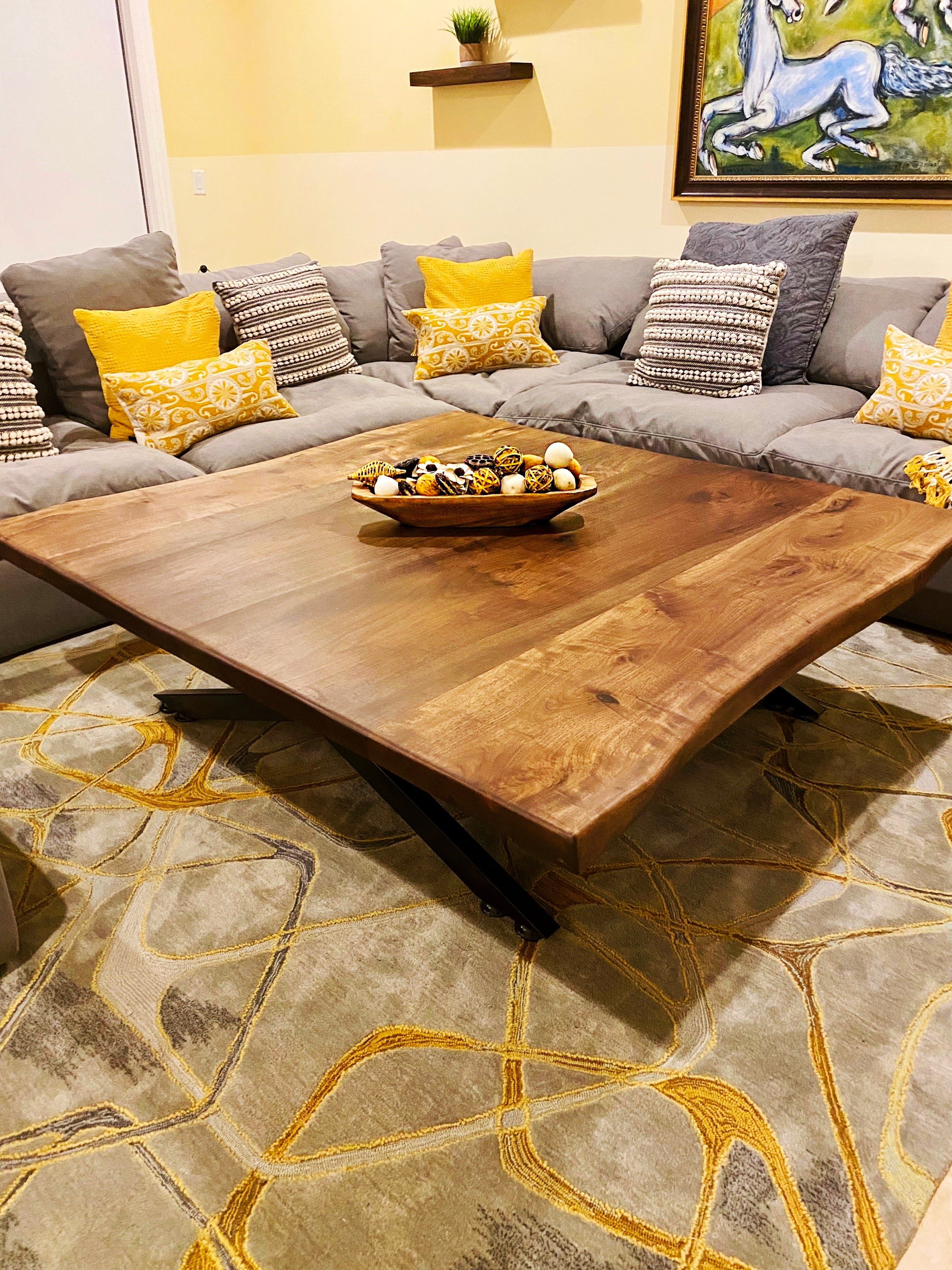 LIVE EDGE COFFEE TABLE Vega